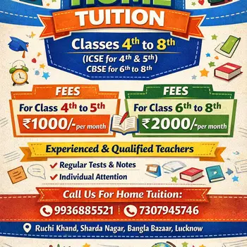 Sanjeev Tutor From Aashiana Lucknow